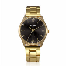 Load image into Gallery viewer, Men Gold Watch